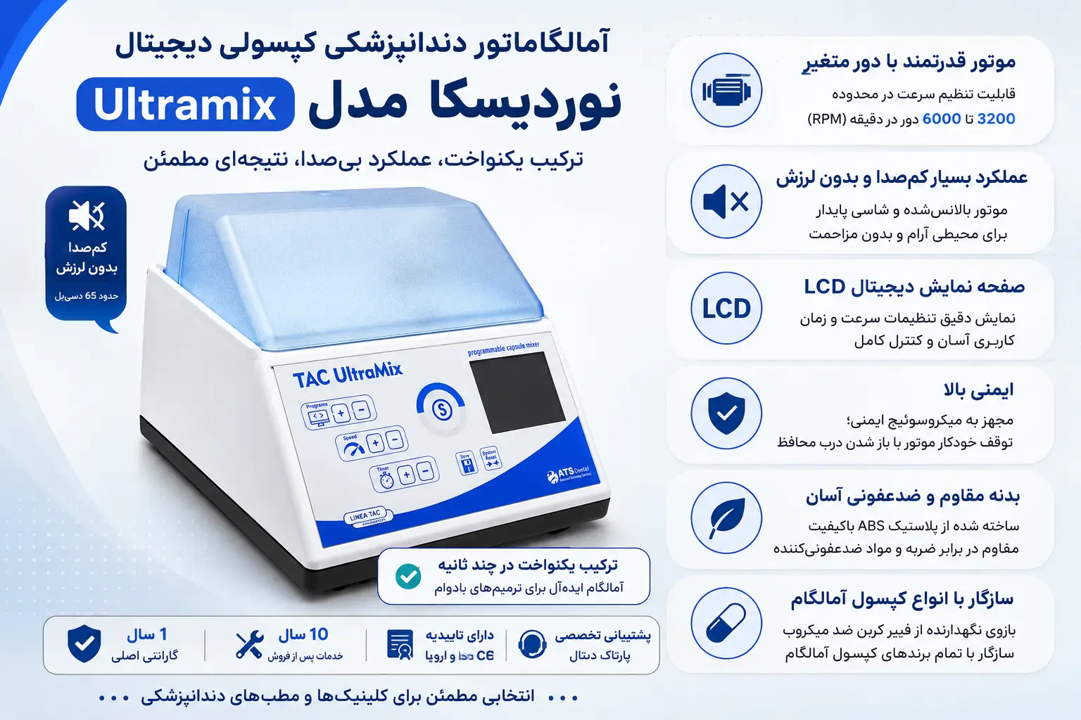 آمالگاماتور کپسولی نوردیسکا