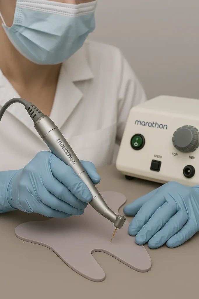 دستگاه روتاری دندانپزشکی ماراتن مدل ENDO E CLASS (با سیم)