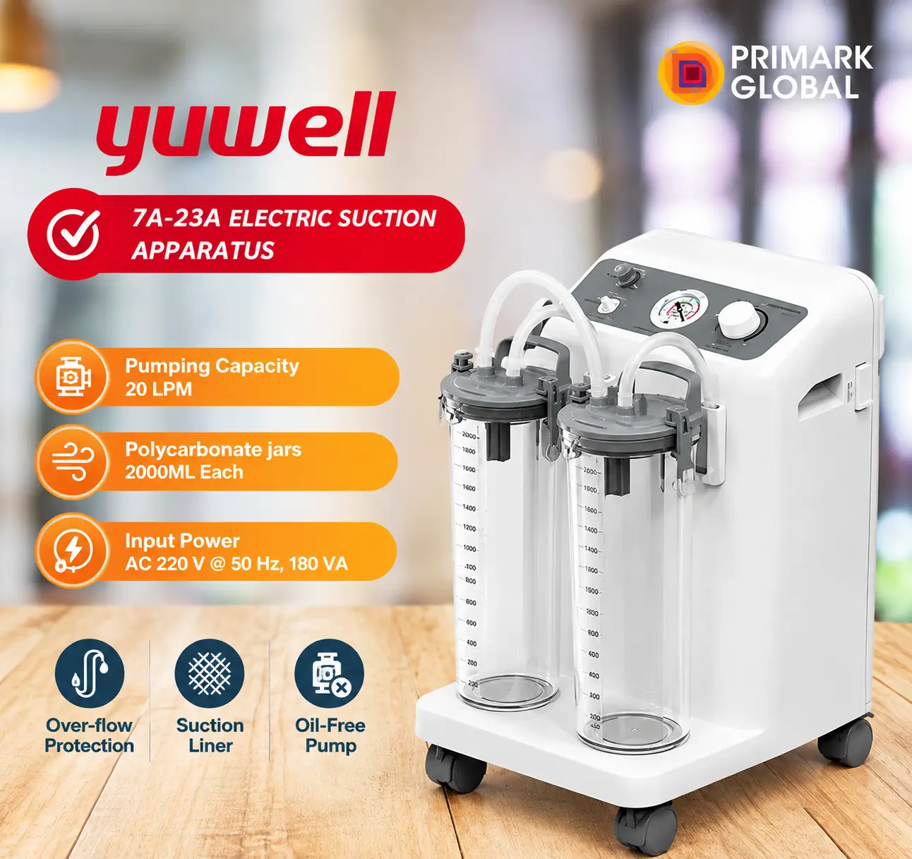 ساکشن یوول مدل 7a-23a